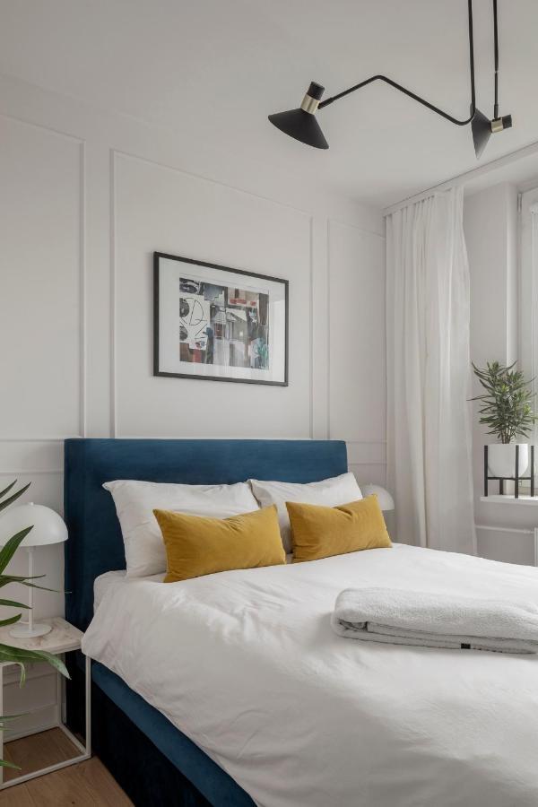 Stylowy Apartament Przy Metrze Warschau Buitenkant foto